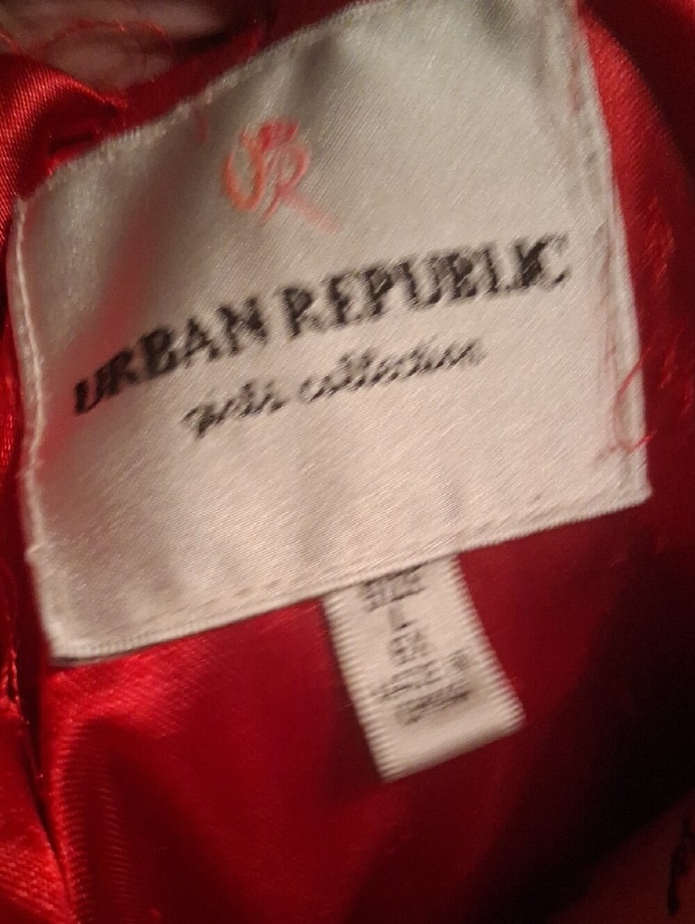 Urban Republic Girls' Leopard Print Faux Fur Jacket with Red Lining Size 6X - Picture 8 of 12